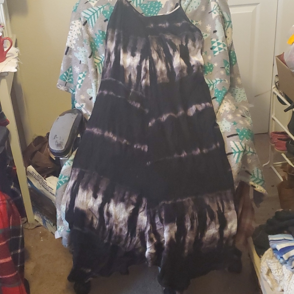 American eagle tie die summer dress size large